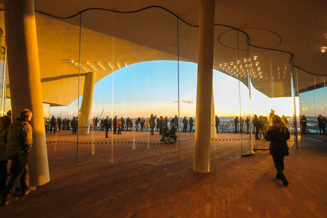 Aussichtsplattform Elbphilharmonie Hamburg