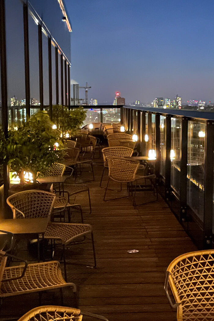 Dachterrasse Puzzle Bar Hamburg