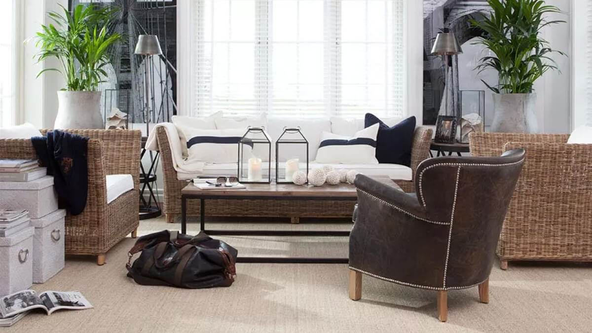 Hampton Style Rattan Moebel