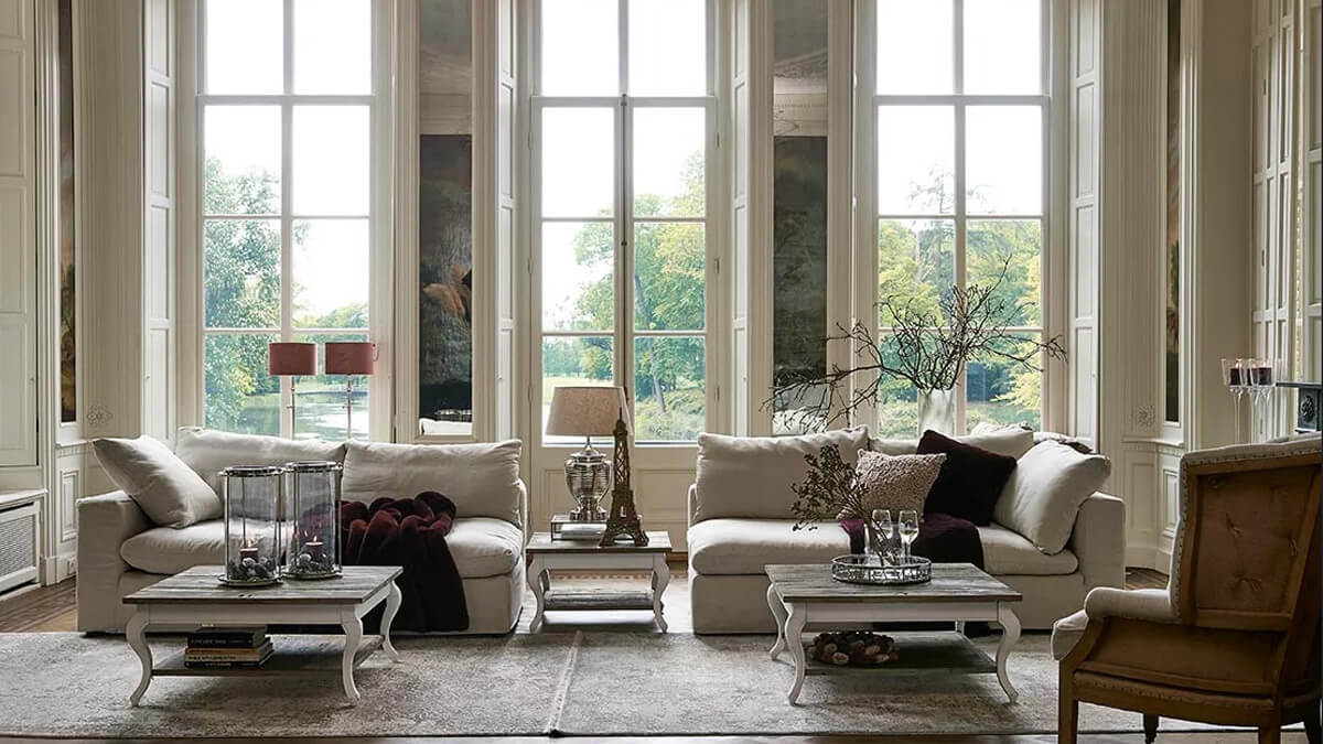 Landhaus Stil Wohnzimmer von Riviera Maison