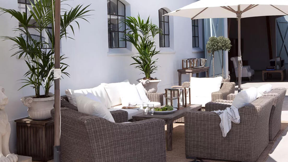 Mallorca Style auf Terrasse