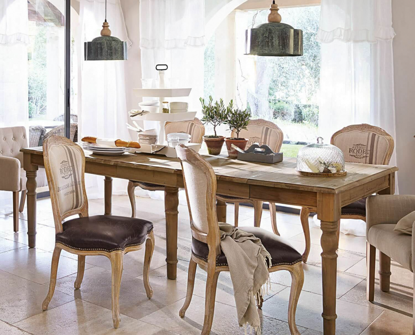 Esstisch im Shabby Chique Stil