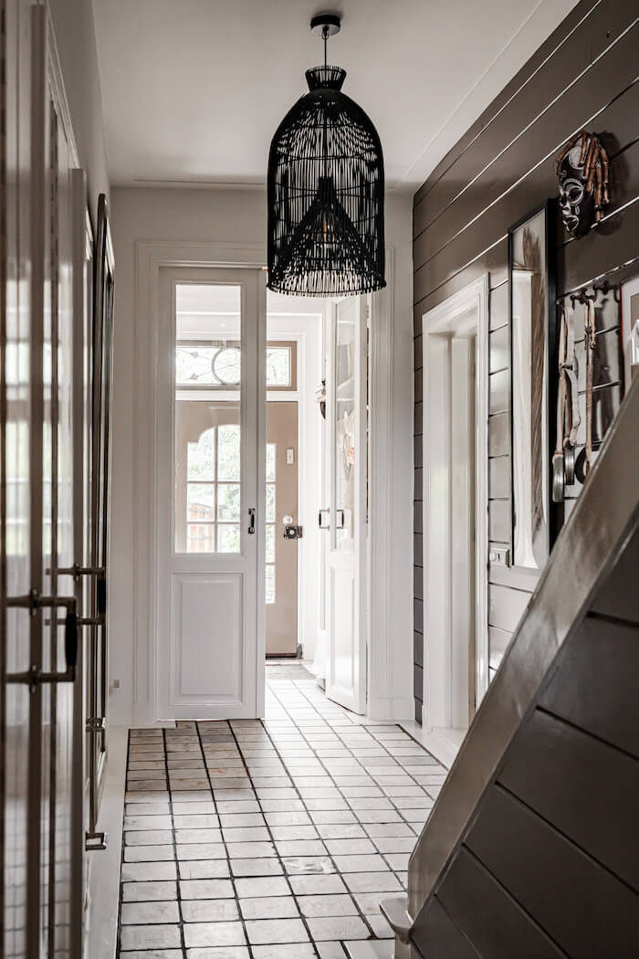 Der Flur im Hause Teunissen in Holland