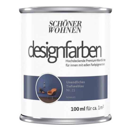 Schöner Wohnen Wandfarbe Tiefseeblau