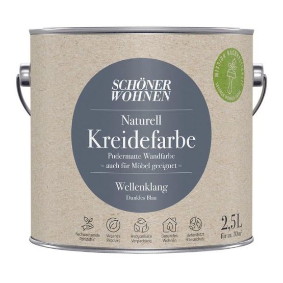 Schöner Wohnen Kreidefarbe Wellenklang