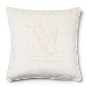 RM Monogram Samt weiß