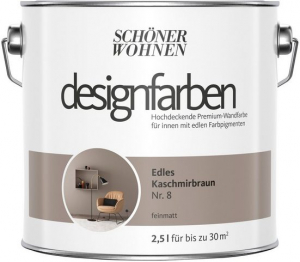 Schöner Wohnen Designfarbe Taupe-Kaschmirbraun