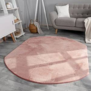 Wohnzimmer Hochflor Teppich Kunstfell Modern Unifarben Flauschig Weich, TT Home, Läufer, Höhe: 26 mm