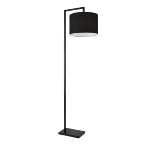 lux.pro Stehlampe, ohne Leuchtmittel, Stylische Stehleuchte »Düsseldorf« - Schwarz - 1x E27