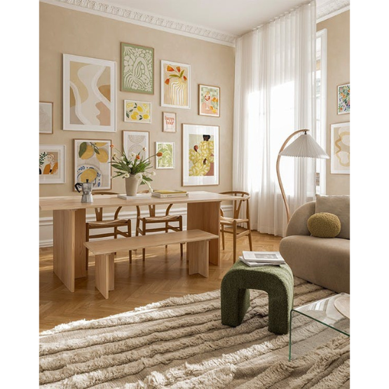 soft yellow hues Bilderwand desenio
