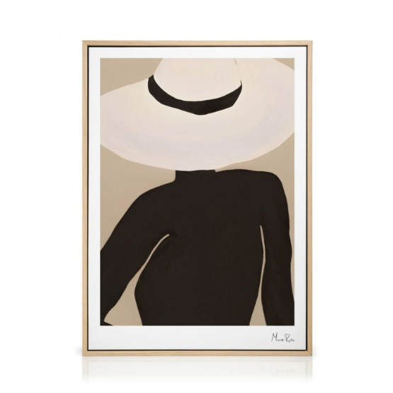 Maxime Rokus - Posing Hat Leinwandbild