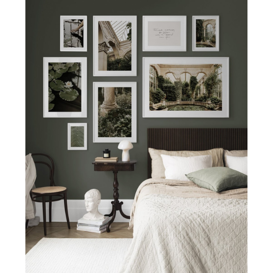 INTENSE GREEN BILDERWAND