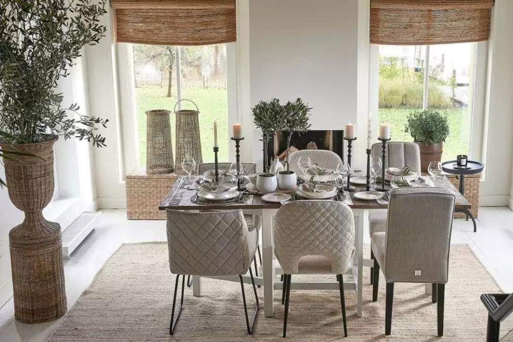 Gemütliche Esszimmer Idee von Rivièra Maison