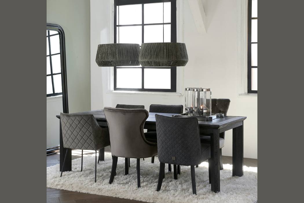 Esszimmer in Schwarz von Rivièra Maison